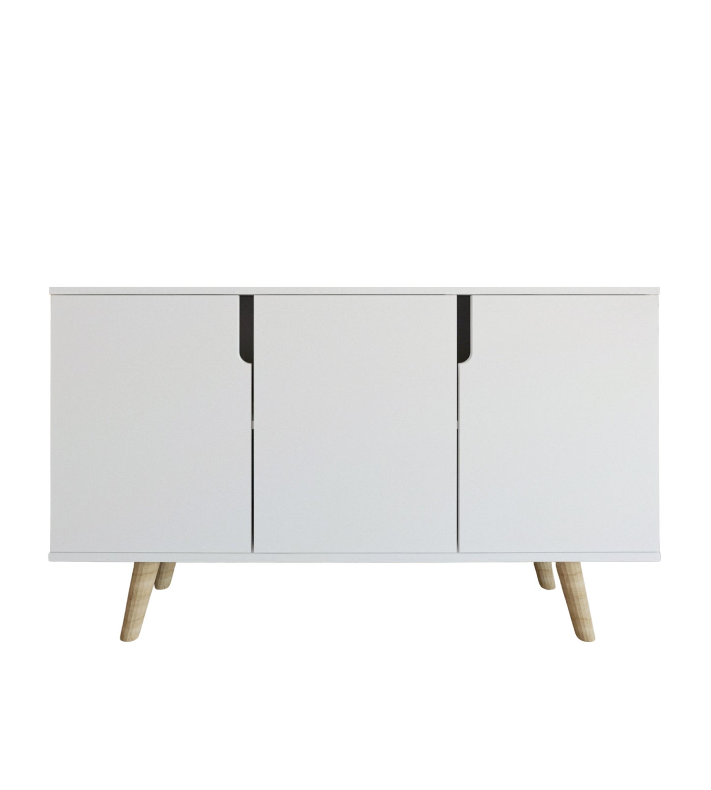 Verona 120 Cm Konsol, Kahve Köşesi, Tv Ünitesi, Çok Amaçlı Ahşap Ayaklı Konsol Beyaz