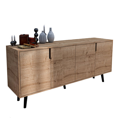 K-606 Latina Modern Konsol 180 Cm Safir Meşe