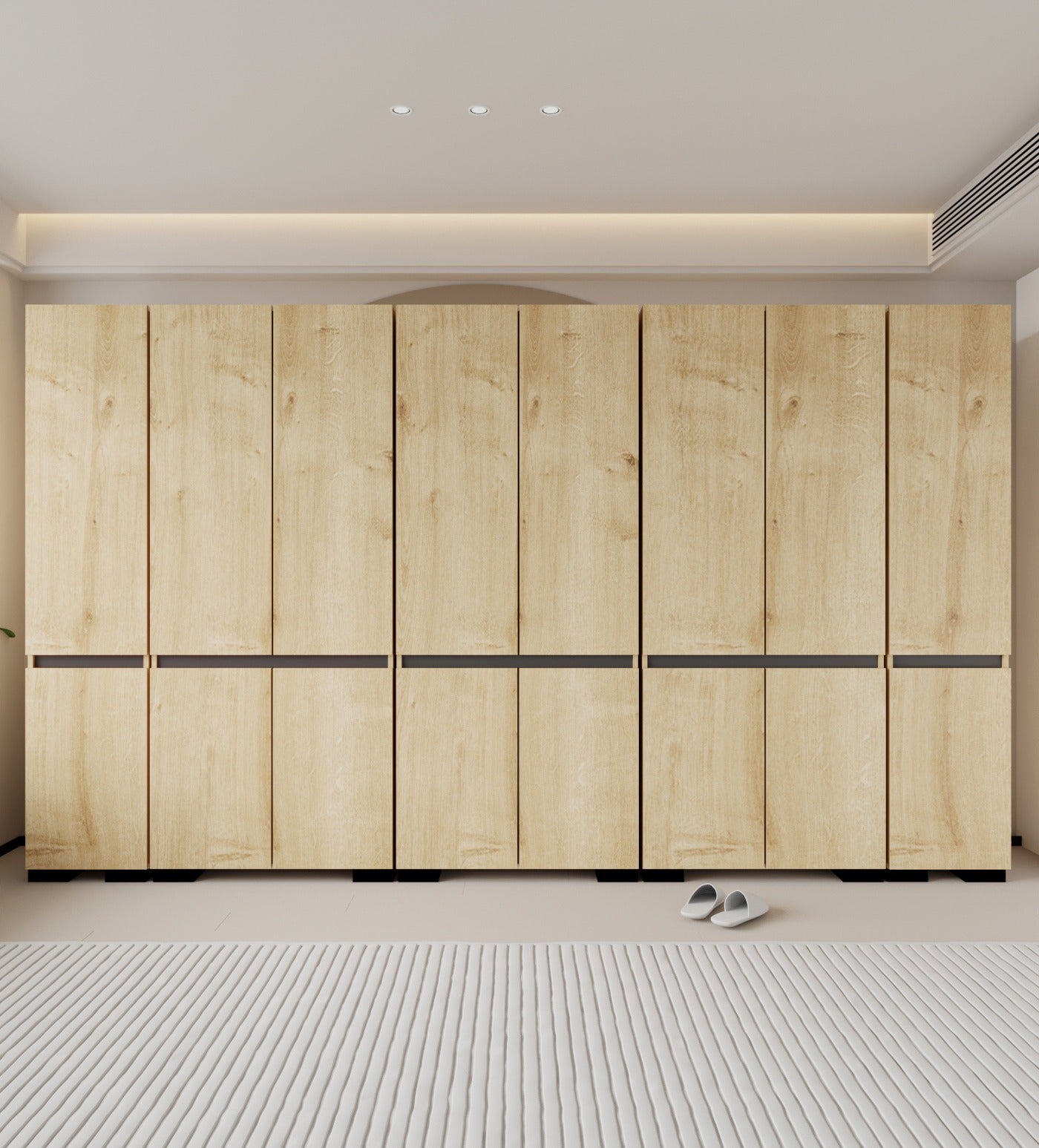 Floransa 16 Kapılı Flr16-ıa3 Safir- Antrasit Gardırop-çok Amaçlı Dolap-yüklük