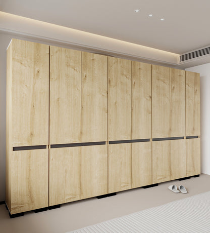 Floransa 16 Kapılı Flr16-ıa3 Safir- Antrasit Gardırop-çok Amaçlı Dolap-yüklük