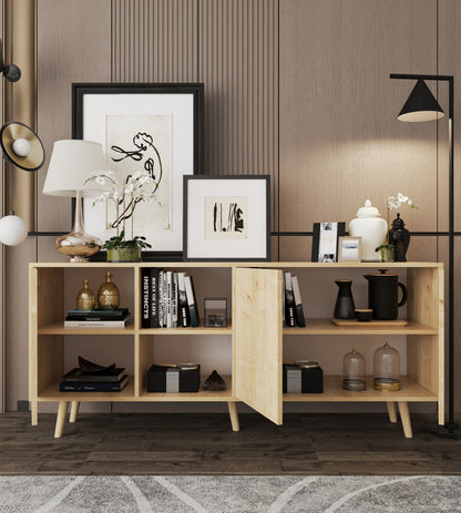 Latina Modern Konsol 3 Kapaklı 180 Cm Safir Meşe (K-903)