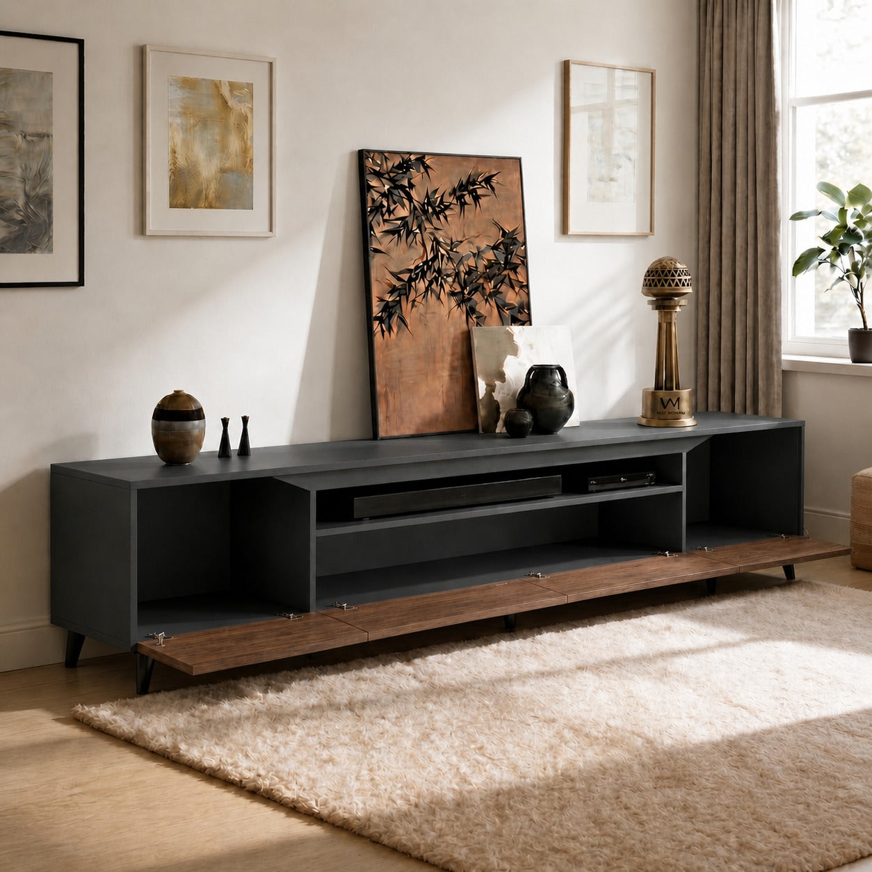Legno Premium 180cm Modern Tv Ünitesi Ant-Cvz