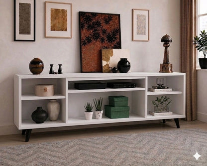 Legno Premium 180cm Konsol Beyaz