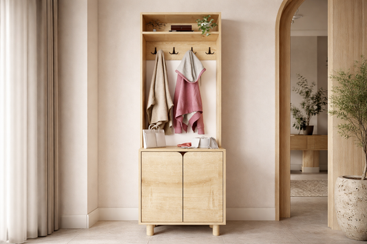 PADOVA Portmanto Vestiyer Ayakkabılık 2 Kapaklı 4 Askılı