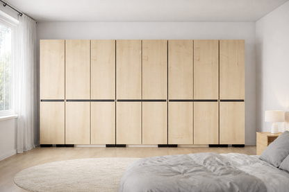 Floransa 16 Kapılı Flr16-ıa3 Safir- Antrasit Gardırop-çok Amaçlı Dolap-yüklük